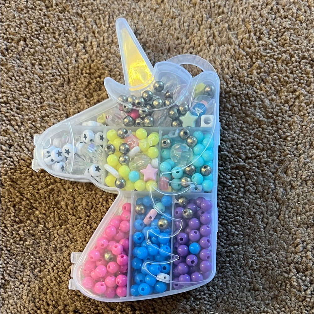 Unicorn Shaped Bead Organizer